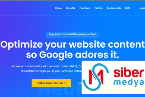 En Uygun 22 SEO Yapay Zekâ Aracı » MedyaSiber Nisan 2025 neuron writer