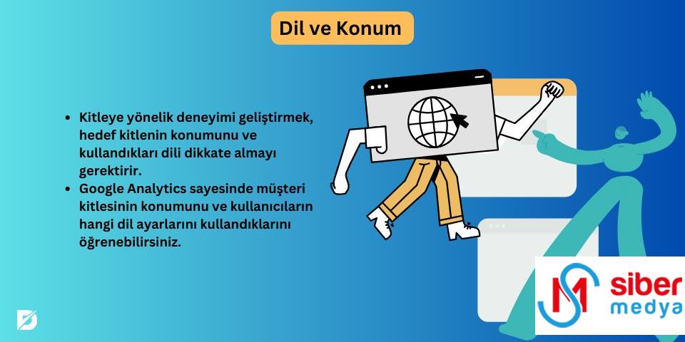 Google Analytics ile Kullanıcı Tecrübesi Nasıl Geliştirilir? » MedyaSiber Haziran 2025 dil ve konum